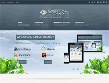 Tablet Screenshot of digitaldomain.ie